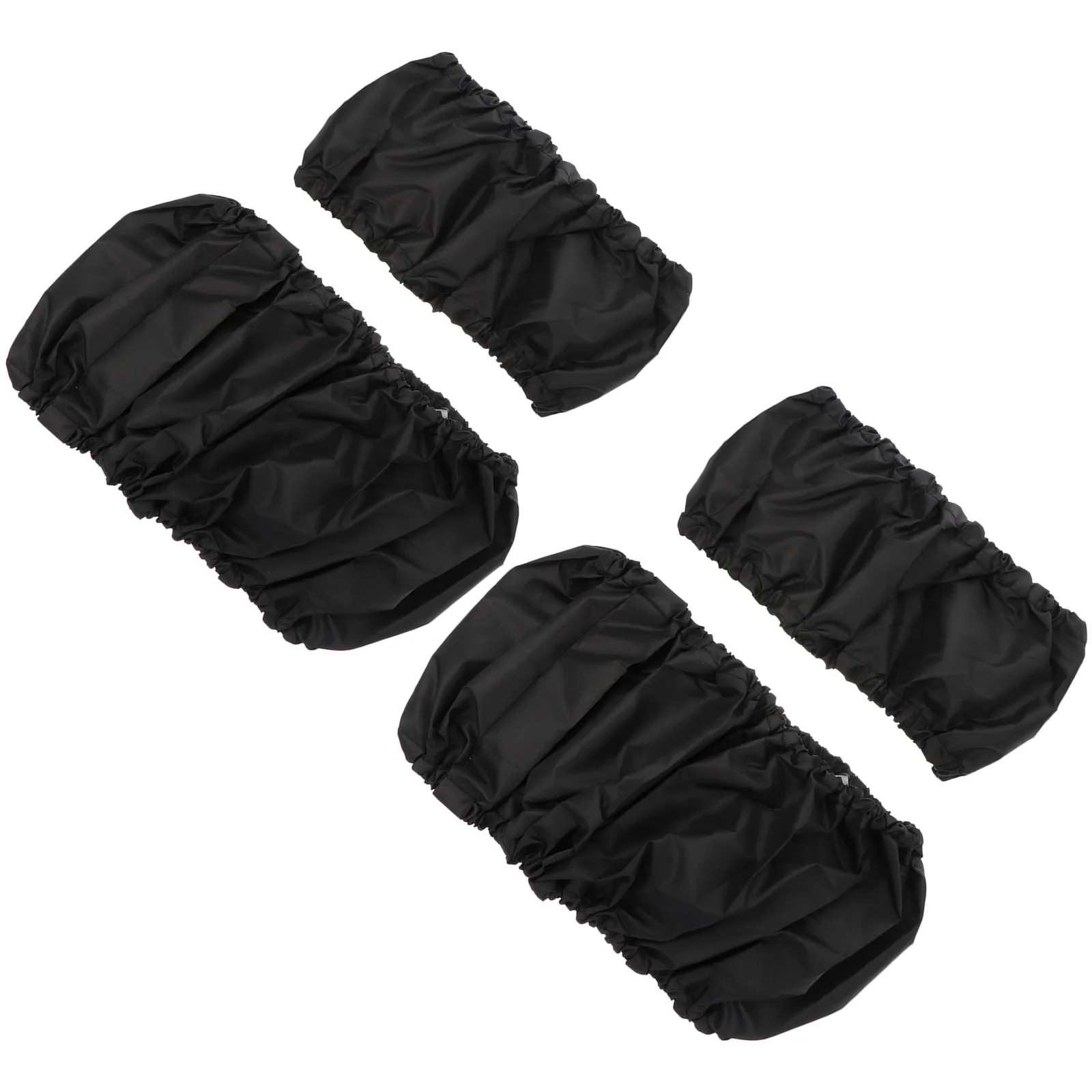 

4 PCS Wheel Cover Trailer Wheels Tire Accessory Wheelchair Protector Accessories Oxford Cloth Protective Travel Stroller four