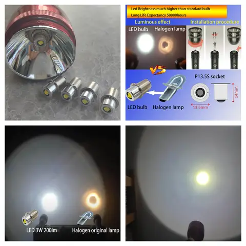 Светодиодная лампа Guixin-LED P13.5S Pr2 3Вт белый