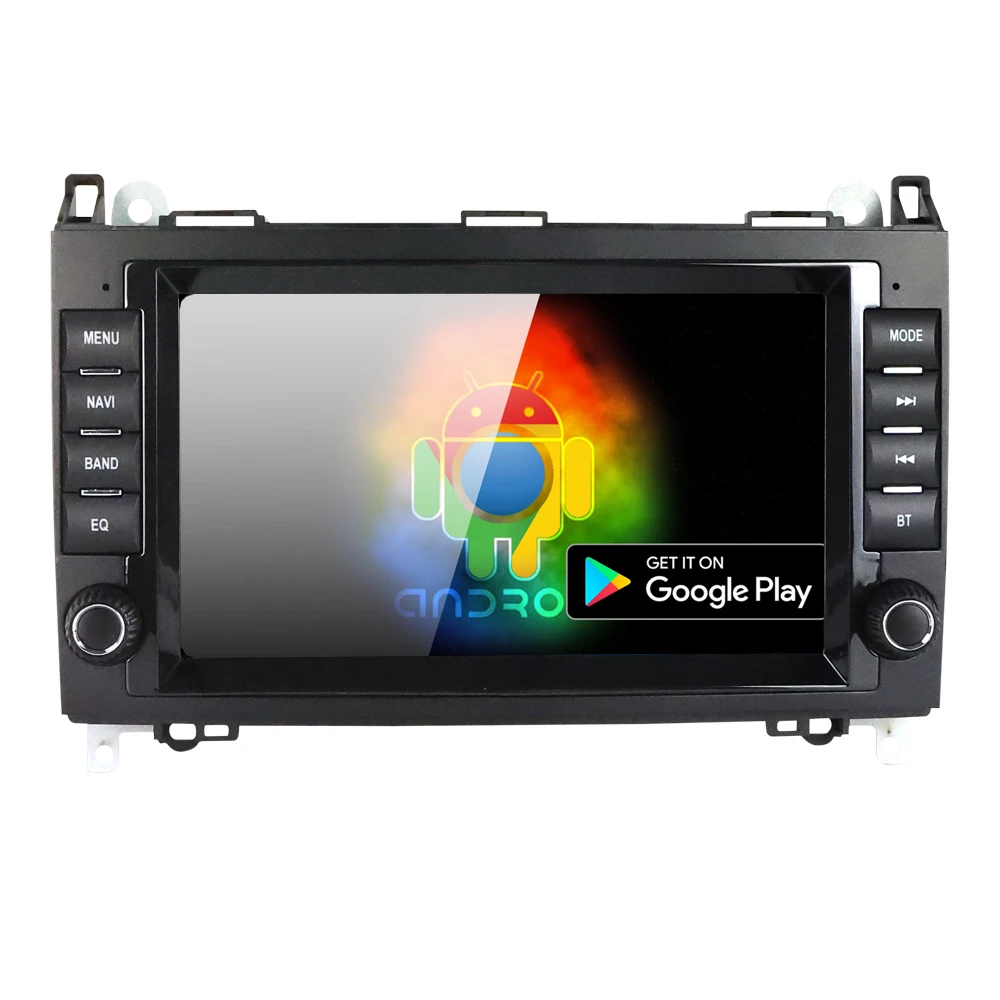 8G + 128G Android 11 автомобильный DVD GPS радио плеер для Mercedes Benz A B класса W169 W245 B200 W906 Sprinter DSP аудио CarPlay