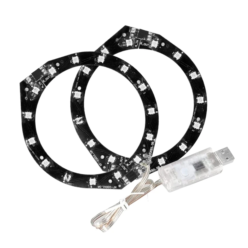 

for ps5 Console RGB LED Light Strip USB for Smart Remote Control Decorative Ligh