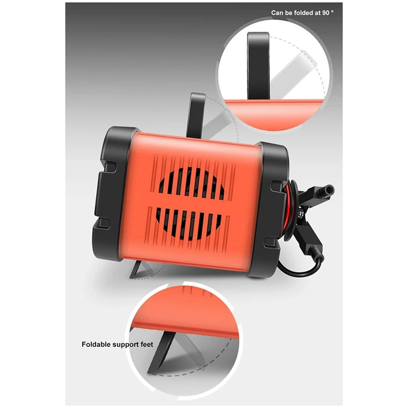 Зарядное устройство для автомобильного аккумулятора E-Fast 7 сегментов 12 В 24