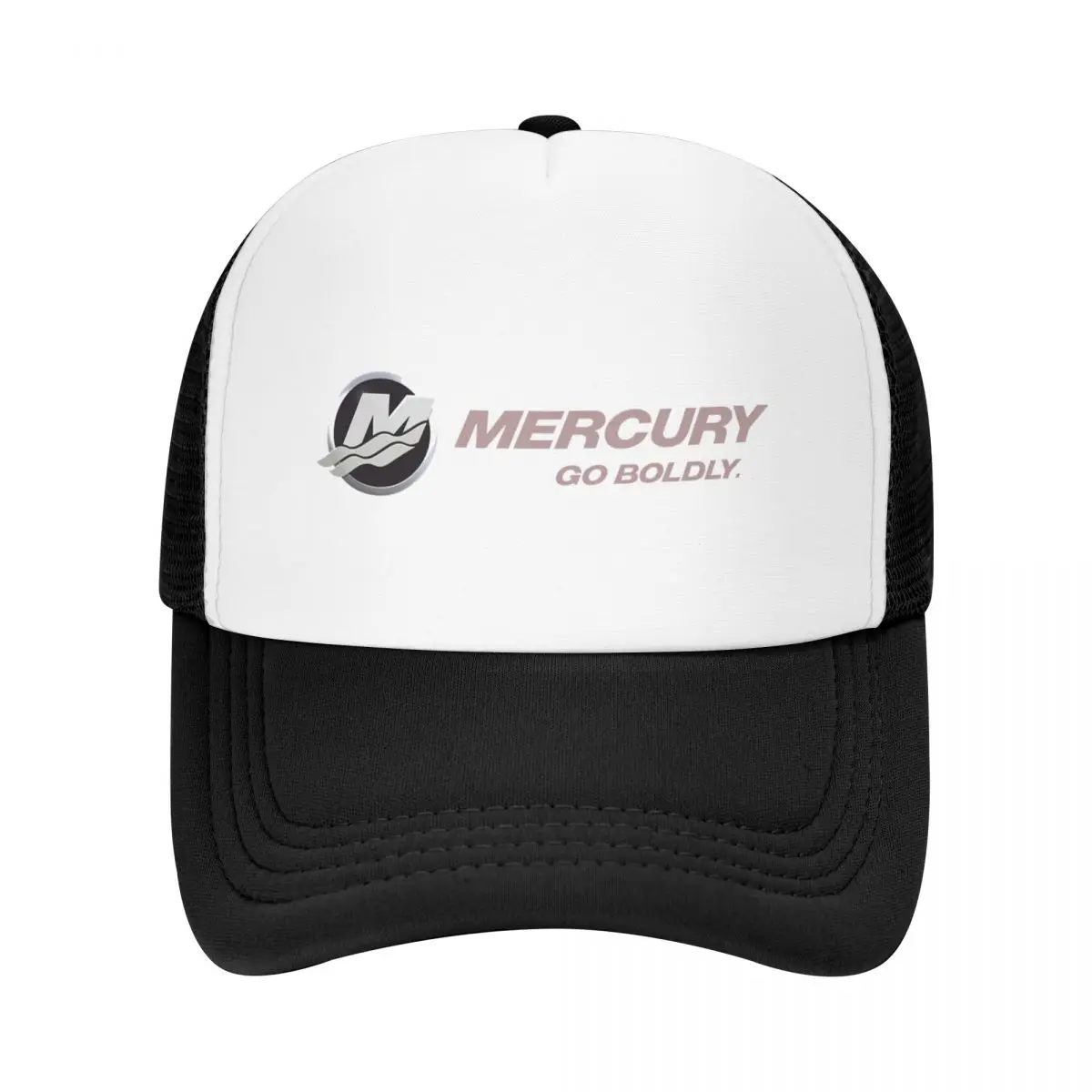 Mercury Go Boldly Boat Cap Модные повседневные сетчатые бейсболки Регулируемая шляпа