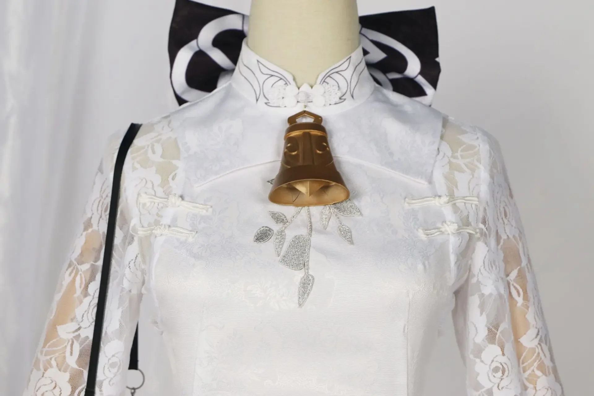 Костюм для косплея Genshin Impact Heytea Ganyu Shenhe Карнавальная форма парик Аниме Для