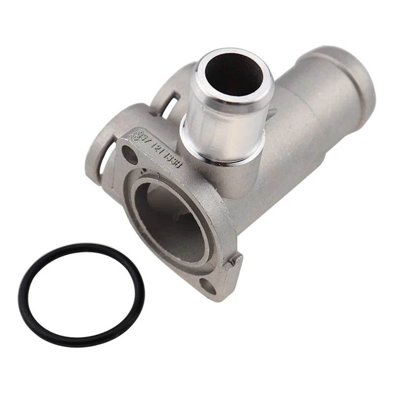 

037 121 133B Aluminium Alloy Cooling Coolant Hose Pipe Connector For Passat / Golf / Sharan 037121133