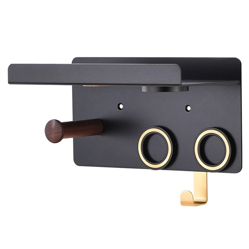 

LUDA Suitable for Dyson Dyson Hair Dryer Bracket Punch-Free Hanger Rack Wall-Mounted Bathroom Air Duct Storage Rack