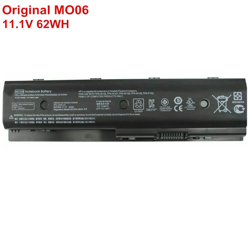 

New MO06 6cell Genuine Laptop Notebook Battery For HP Pavilion DV4 DV4-5000 DV6 DV7 MO09 671731-001 HSTNN-LB3P TPN-W109 Li-ion