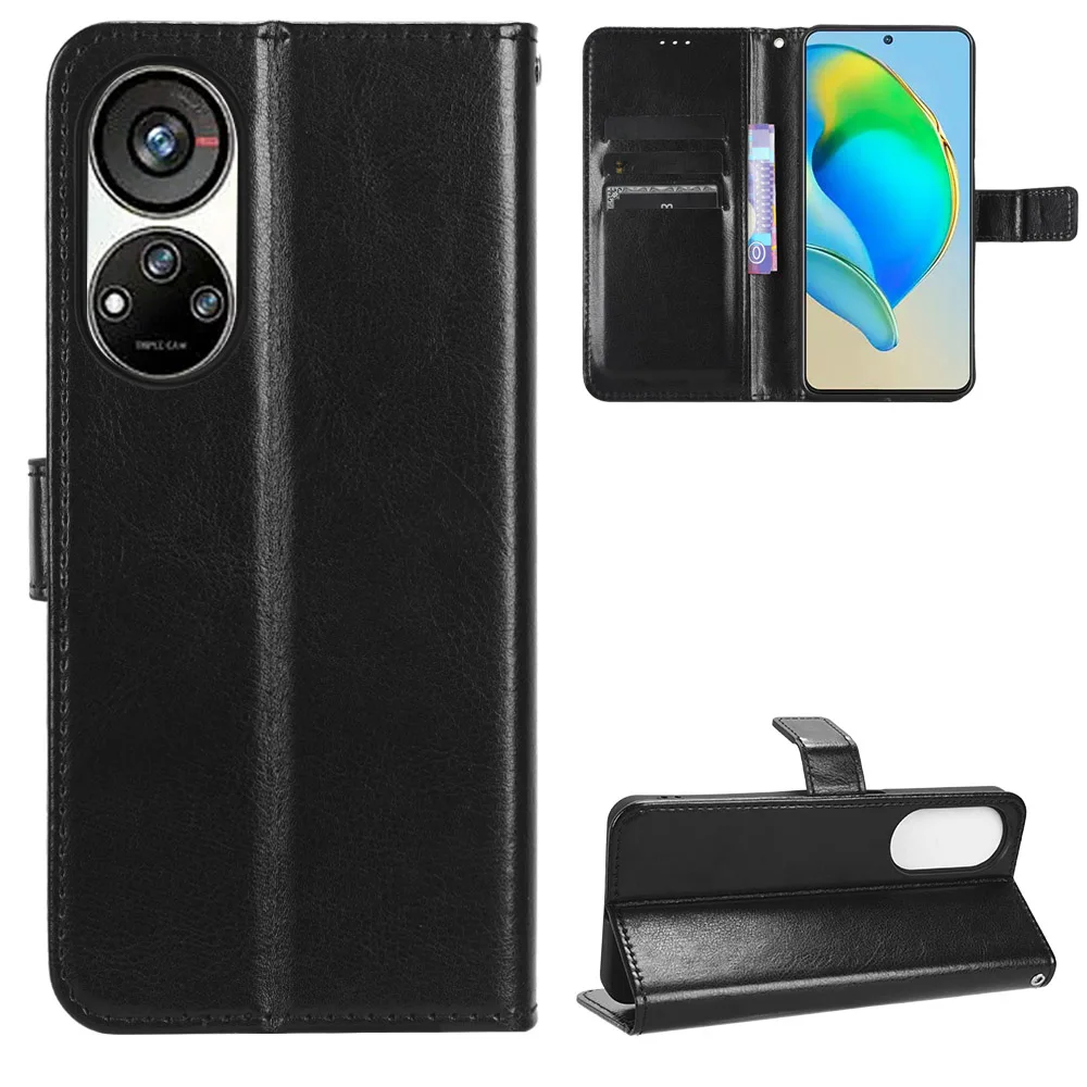 

Роскошный флип-кошелек из искусственной кожи для ZTE Blade V40S