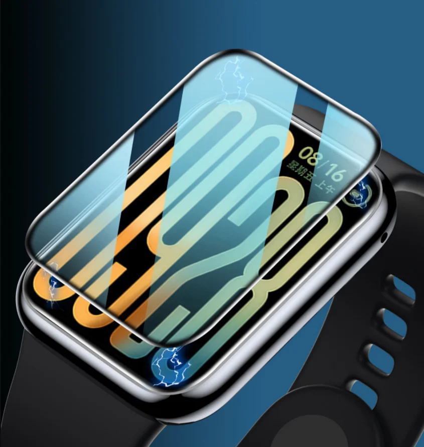 3D мягкая защитная пленка для браслета Xiaomi Mi Band 9 Pro/Active Smartband Защитная экрана Smart