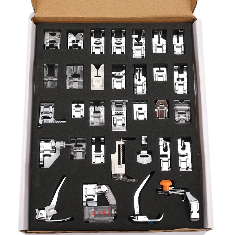 

32pcs Sewing Machine Presser Foot Set Tool Replacement Sewing Accessories