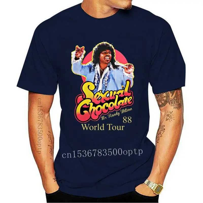 

Camiseta Sexual de Chocolate para hombres, camisa de la gira mundial de 88 pulgadas, de algodón Harajuku, con diseño de Batman,