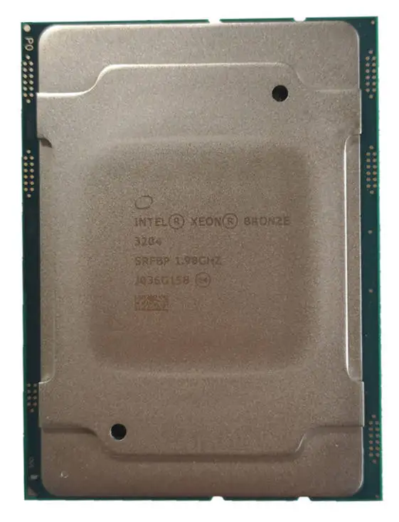 

Процессор Intel Xeon Бронзовый SRFBP LGA3647 для серверов, б/у 6-ядерный процессор, 3204 ГГц, 1,90 Мб кэш-памяти, 8,25 ГГц