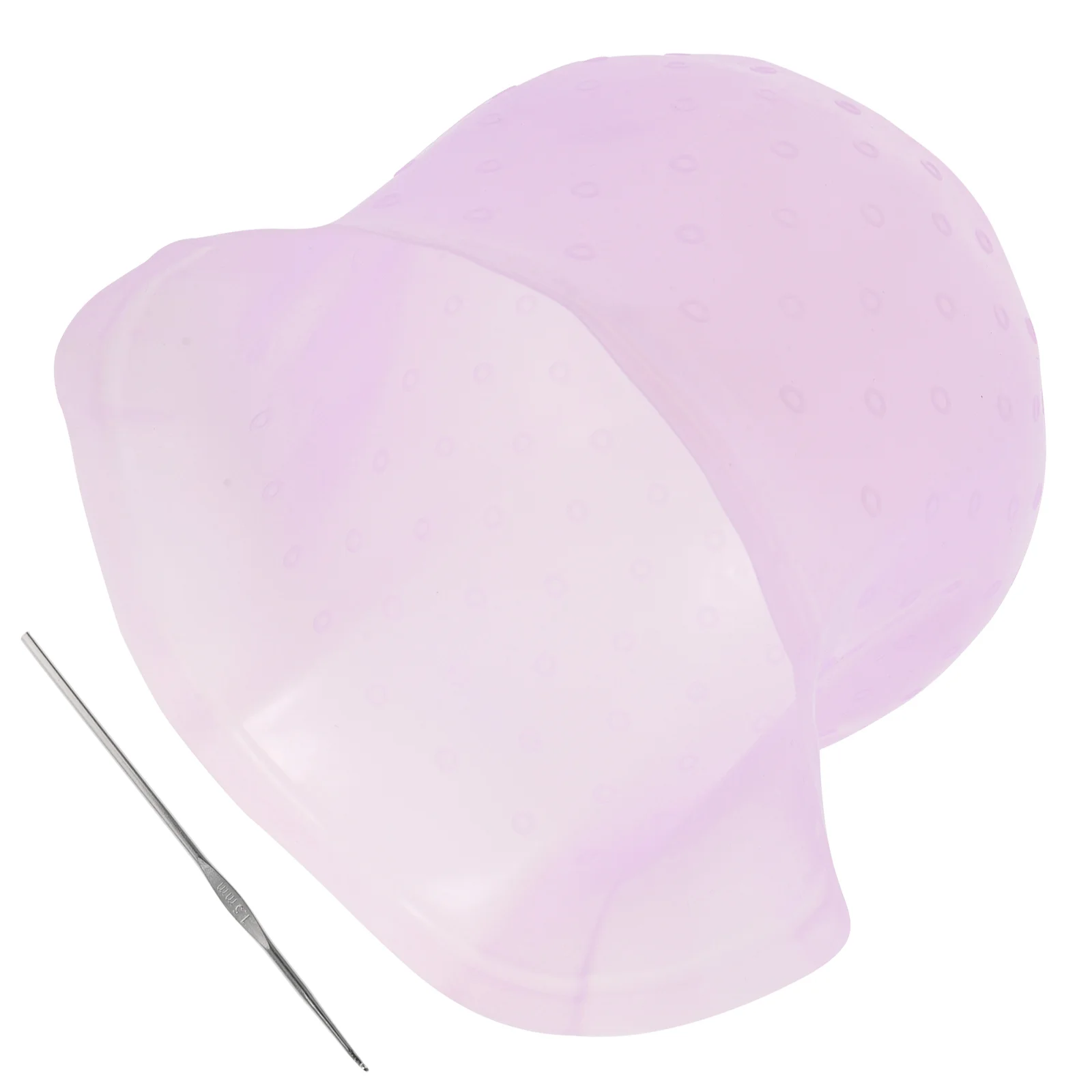 

Cap Hair Highlight Highlighting Color Frosting Hat Coloring Hairdressing Silicone Bleach Dye Caps Salon Dyeing Staining
