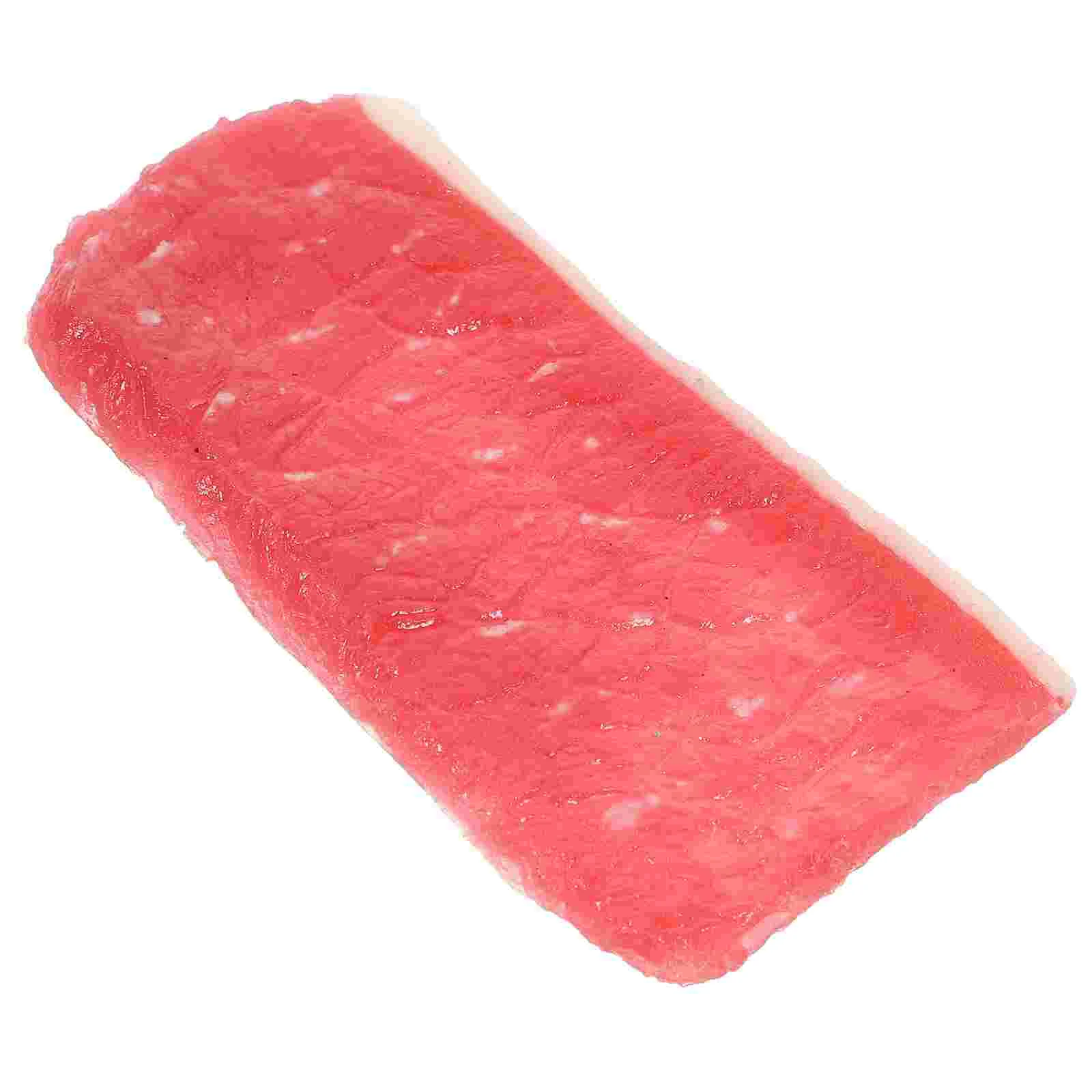 Реквизит для фотосессии стейка имитация ломтиков мяса свинины ресторана кухни