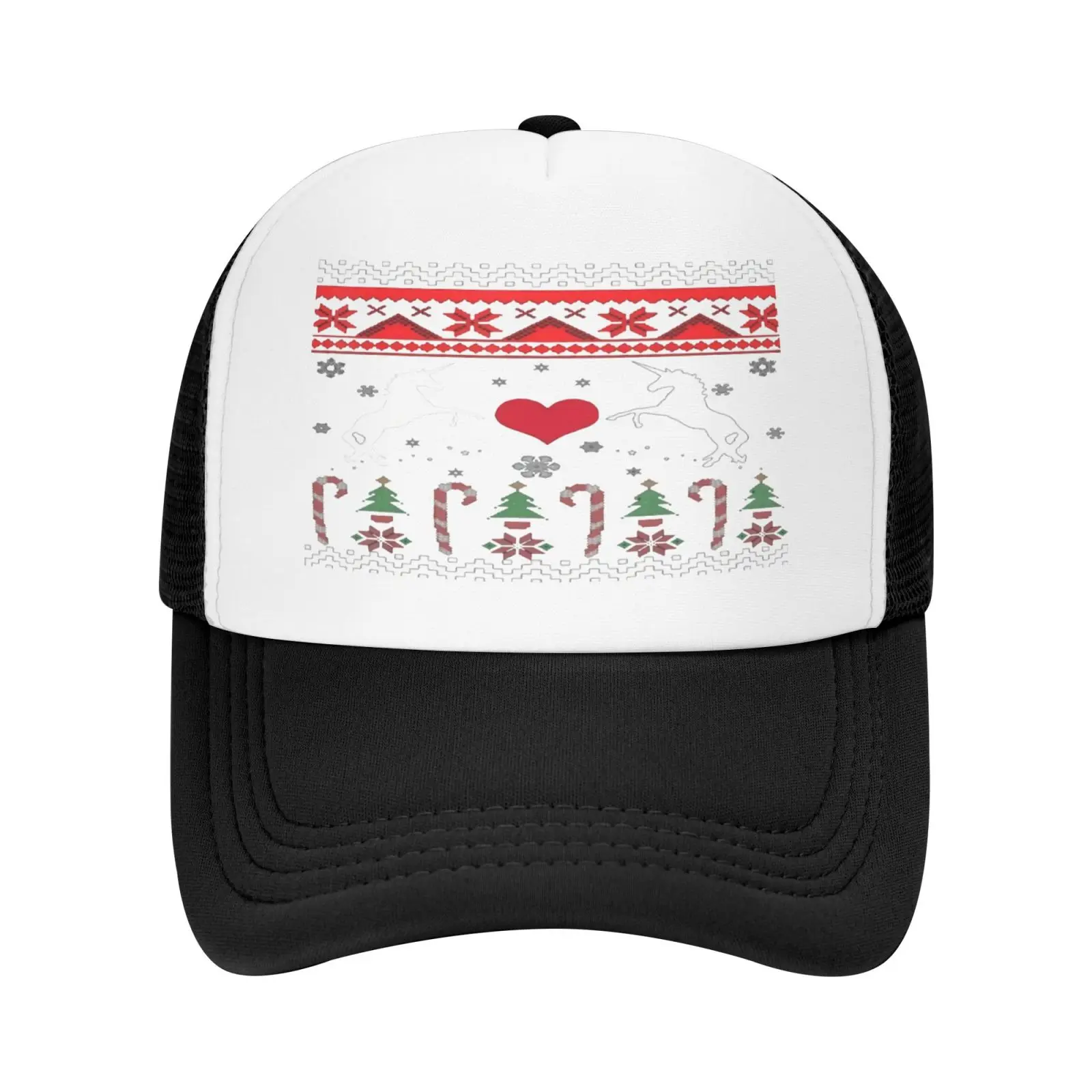 

Unicorn Ugly Christmas Printed Gym Cap Summer Bucket Hat Hats For Men Beret Hats Man Cowboy Hat Summer Winter Cap Man Sun Hats