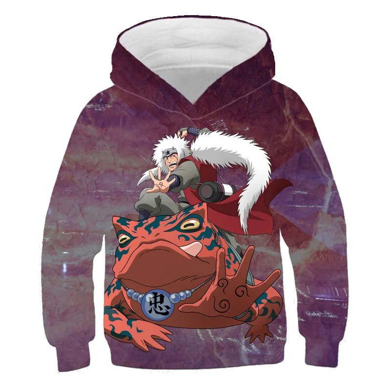 Толстовки с аниме надписью Nαruto детская одежда для мальчиков Kakashi Orochimaru Sasuke Pain Gaara