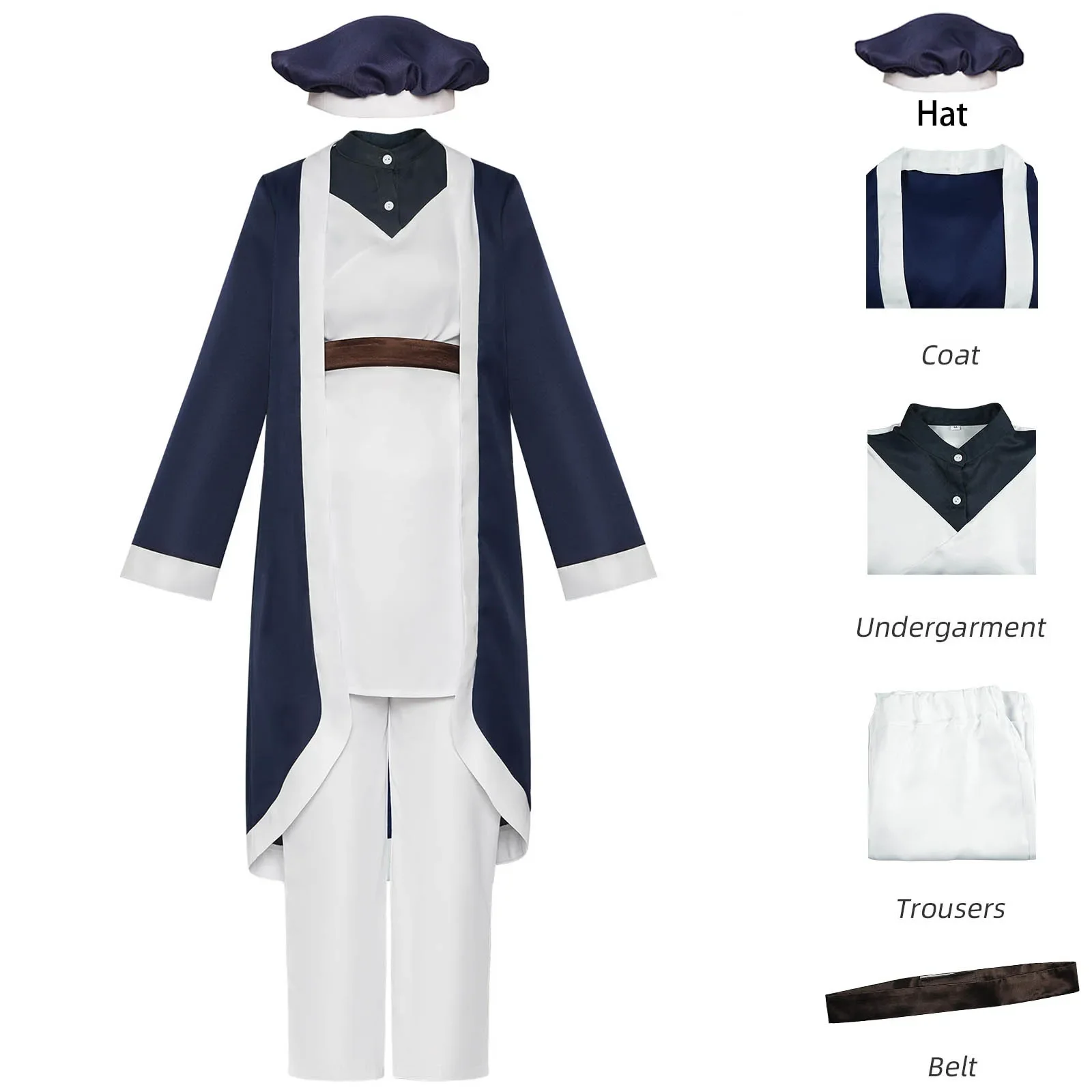 Аниме Косплей вкусный в подземелье Фалин тоуден костюм женский полный комплект