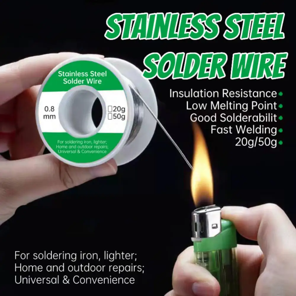 

Disposable Lighter Solder Welding Wire Soldering Tin Wire Stainless Steel Copper Iron Nickel Battery Pole Piece Low Melt