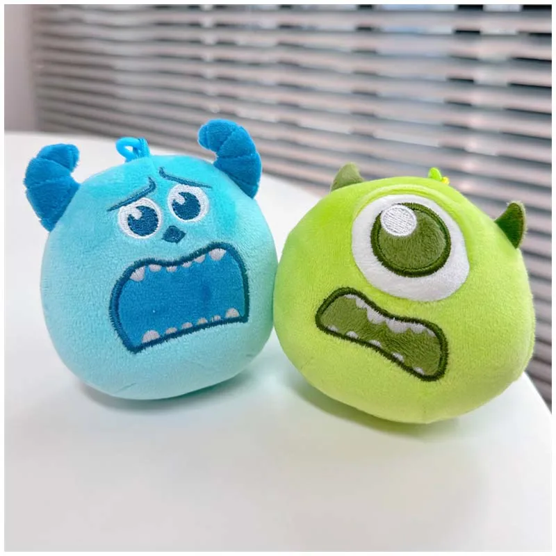 

Кукла из мультфильма «Аниме» Disney, милая плюшевая кукла Джеймс П Салливан, Майк, плюшевая игрушка для снятия стресса, кулон с орнаментом, подарок