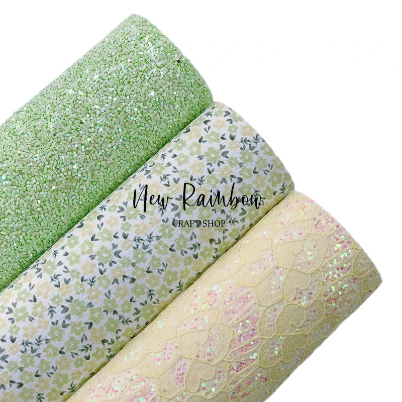 Новая Радужная красивая летняя кремовая и зеленая элегантная мини-Цветочная