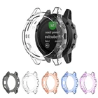 Мягкий силиконовый защитный чехол для Garmin Fenix 5S 5 5X, защитный чехол умных часов рамка, бампер из ТПУ для Fenix5S 5 5XPlus, чехол