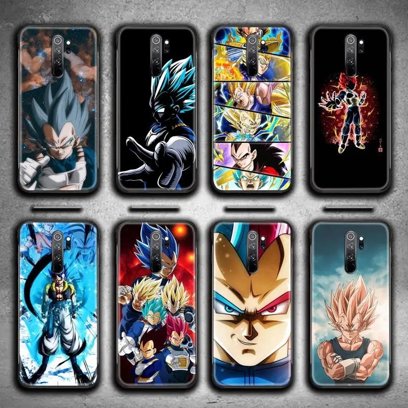 

Vegeta Dragon Ball Phone Case for Redmi 9A 9 8A Note 11 10 9 8 8T Pro Max K20 K30 K40 Pro
