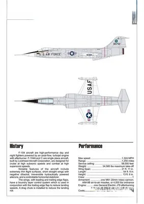 

Lockheed f-104a starfighter interceptor DIY 3D Paper Card Model Building Sets