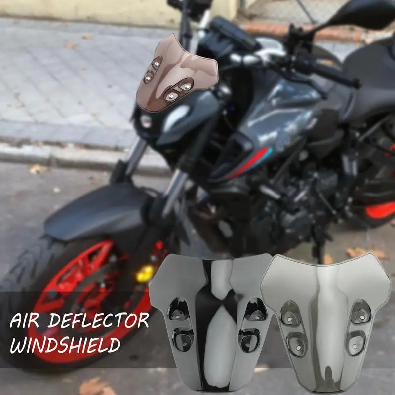 

ForYamaha MT-07 MT07 MT 07 Mt07 2022 Motorcycle Front New Accessories Windscreen Air Deflector Parts Wind Windshield Extension