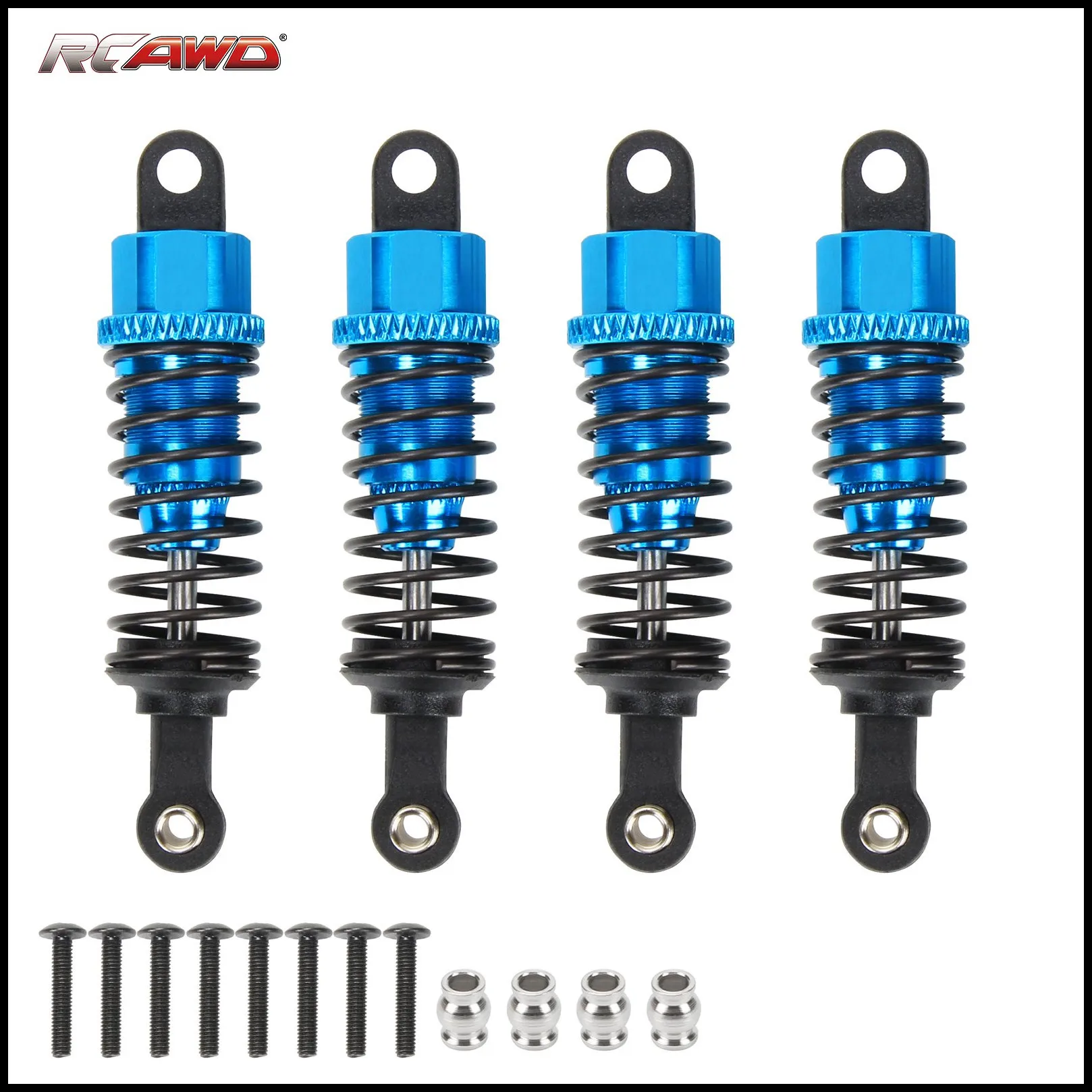 RCAWD Front Rear Shock For 1/10 Redcat Racing Lightning STK EP Drift EPX PRO Upgrade Parts