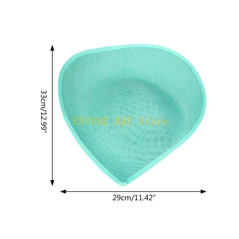 49MF Основание шляпы Sinamay Основание Fascinator Основание блюдца Основание Millinery Основание каплевидной формы Блюдце (art.: 3920dbdf559d5) - 3920dbdf559d5