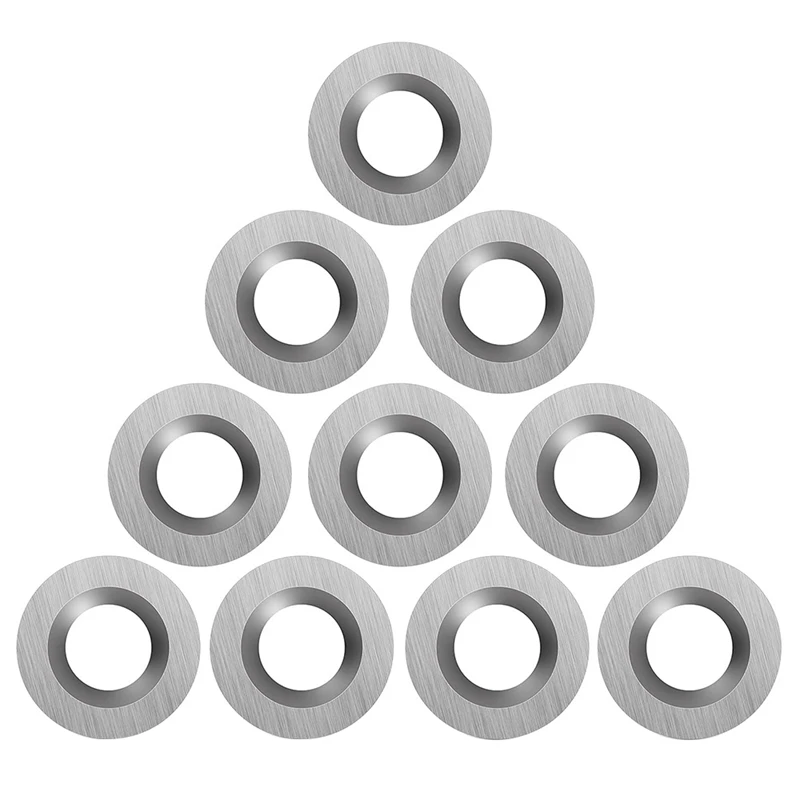 

10Pcs 12Mm Round Carbide Inserts Cutters Knifes For Popular DIY Woodworking Lathe Wood Turning Finisher Hollower Tools