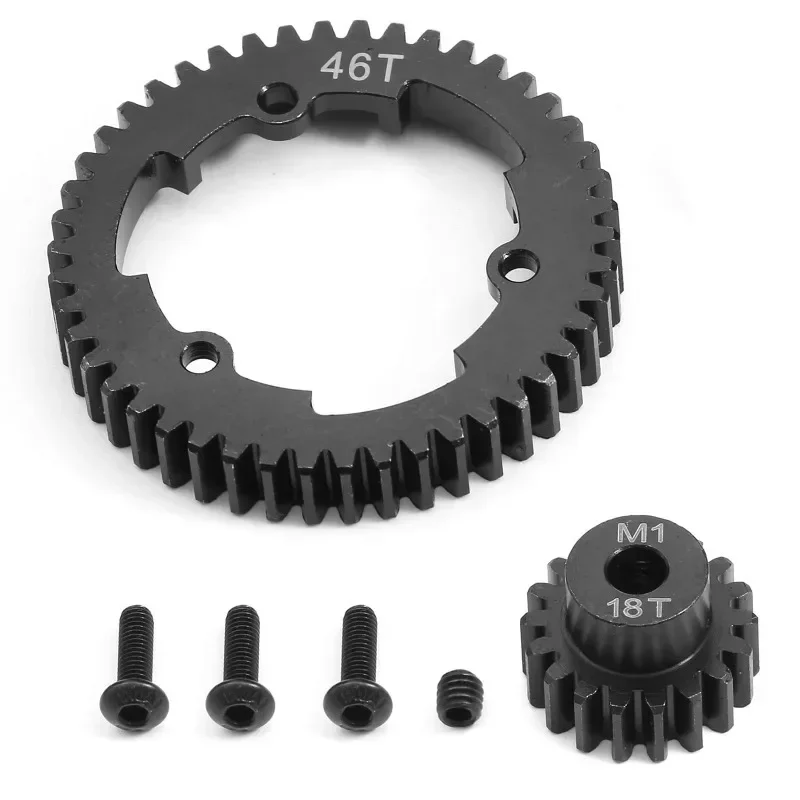 Цилиндрическая шестерня с шестерней M1 18T 6447 6449 для Trxs 1/5 X-Maxx 1/10 E-Revo 2.0 VXL MAXX