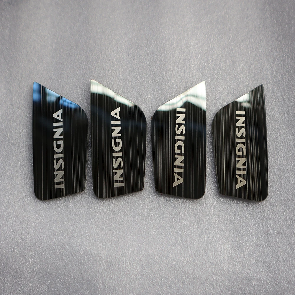 

Автомобильные аксессуары, металлические черные внутренние дверные ручки, наклейки для Opel Insignia Vauxhall 2017, 2018, 2019, 2020, 2021, 2022