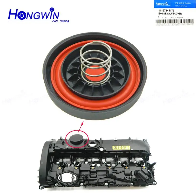 

11127645173 New PCV Valve Cover Repair Kit Valve Cap With Membrane B58 For BMW F20 F21 F22 F23 F30 F31 F34 F32 F33 F36 G30 X3