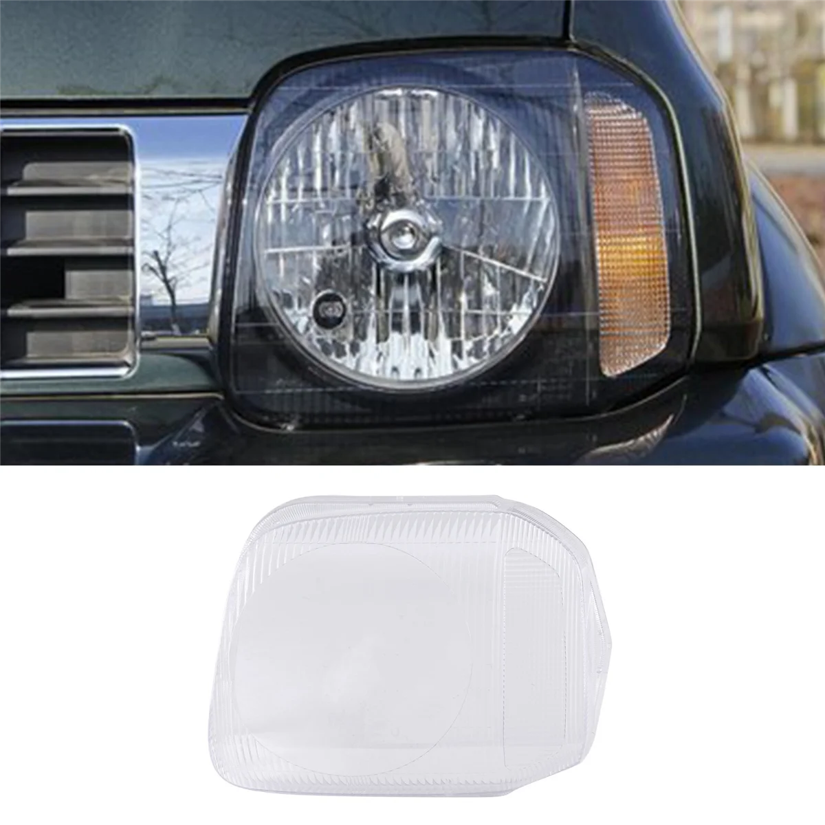 

Car Headlight Lens for Suzuki Jimny 2006-2016 Head Light Lamp Cover Car Lights Gl Replacement Auto Shell,Left
