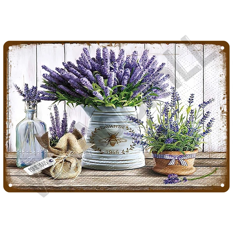 

Ретро Цветы Птица металлический знак садовые украшения настенное искусство роспись винтажная Жестяная Табличка домашний декор для комнаты садовая живопись подарок ферма