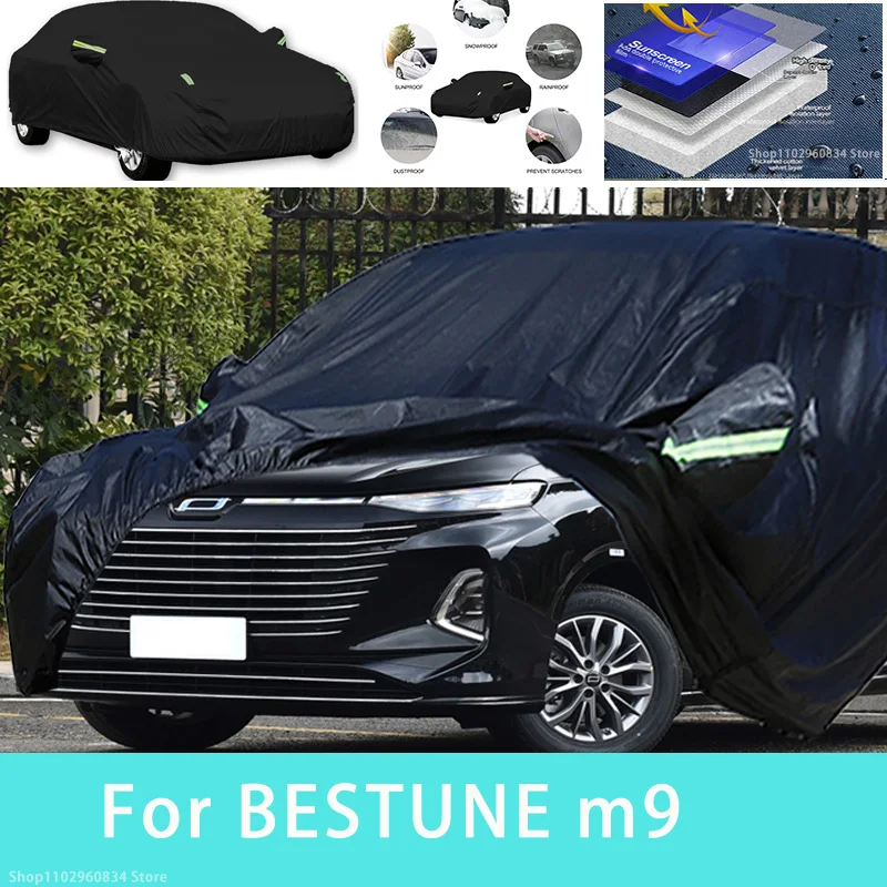 

For BESTUNE m9 Outdoor Protection Full Car Covers Snow Cover Sunshade Waterproof Dustproof Exterior Car accessories