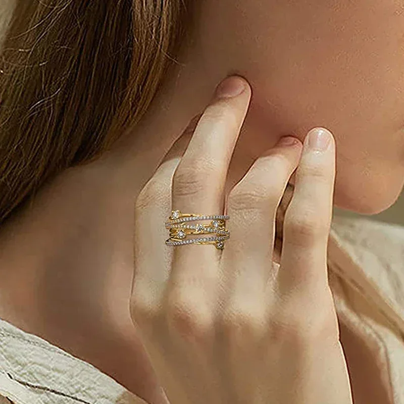 2024 высококачественное модное кольцо на палец женское ювелирное изделие для