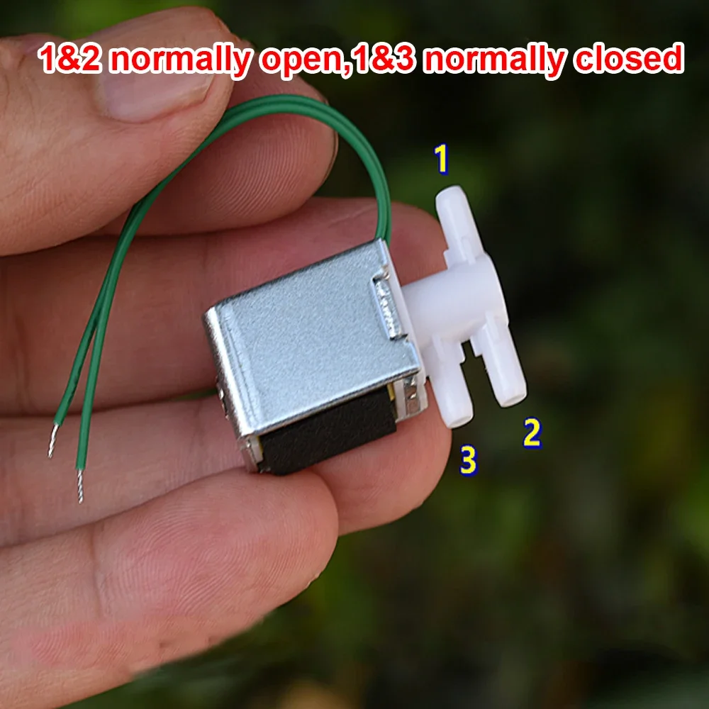 

Нормально закрытый воздушный электромагнитный клапан, 2-позиционный, 2-ходовой, 9 В-12 В постоянного тока, электромагнитный клапан, приборное оборудование, электрический регулирующий клапан