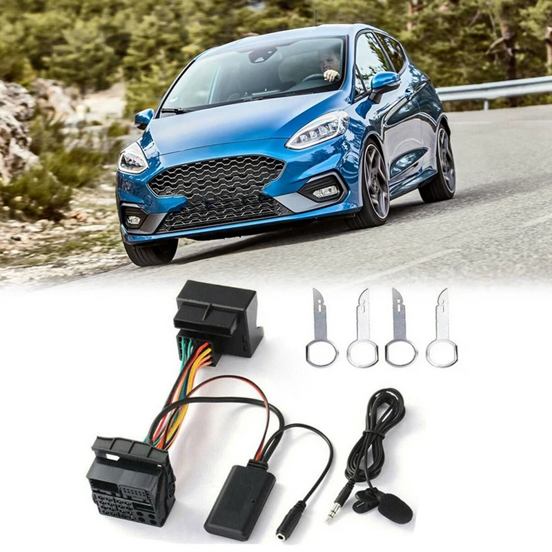 2X автомобильный аудио Bluetooth кабель адаптер для Ford Fiesta Focus Mondeo Kuga Sony 6000CD радио поток