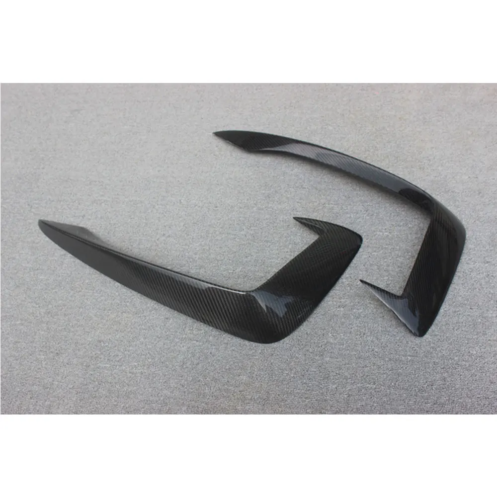 Внешняя передняя противотуманная фара из углеродного волокна для Audi A4 S4 B9 2017 2018