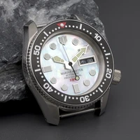 mod spb185 spb187 design watch head with nh35 nh36a sapphire crystal stainless steel diving men automatic watch 200m waterproof