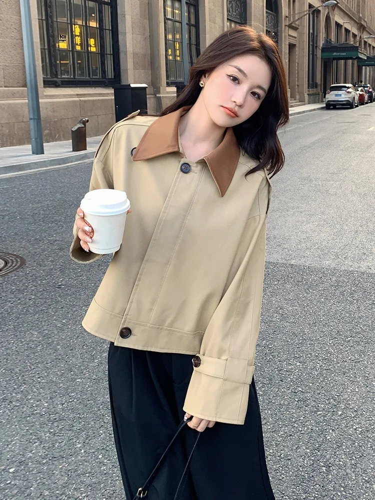  Короткая верхняя одежда Sle Chic женская весенне-осенняя маленькая модная в