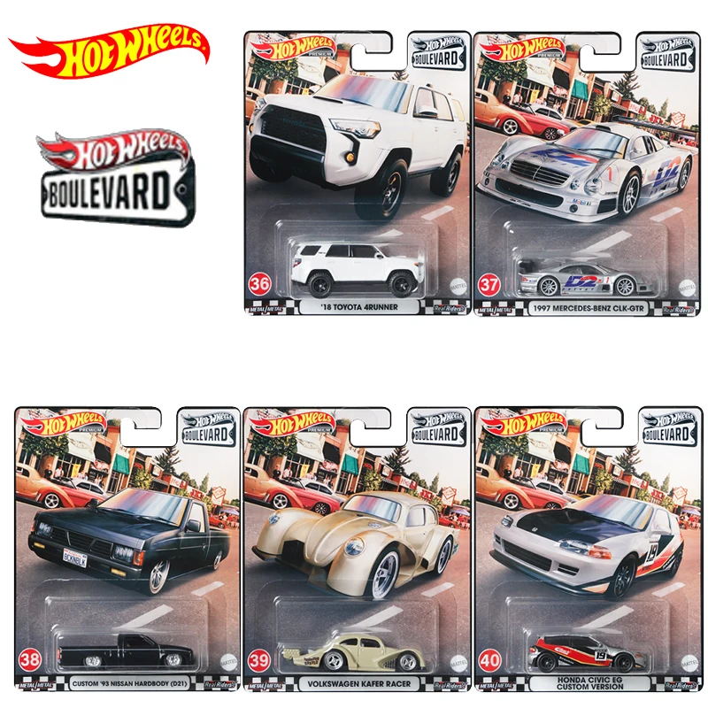 Оригинальный Автомобильный бульвар Hot Wheels Premium Toyota 4runner литые под давлением 1/64 Nissan