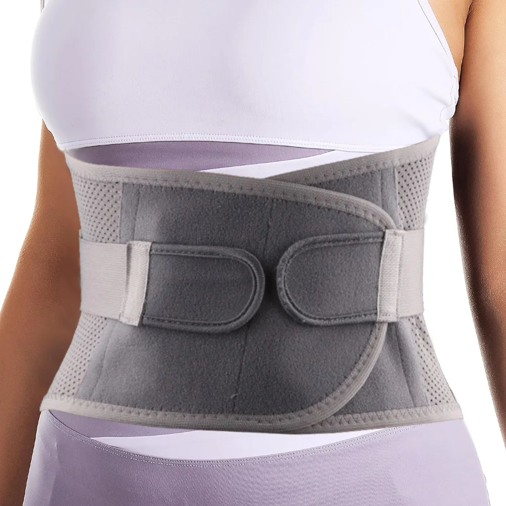 1 шт. бандаж для спины женщин пояс поддержки облегчения боли у родированный