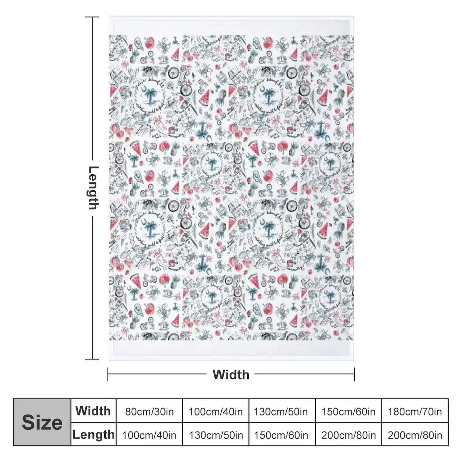 Одеяло Lowcountry Life Edisto Island Теплые декоративные одеяла