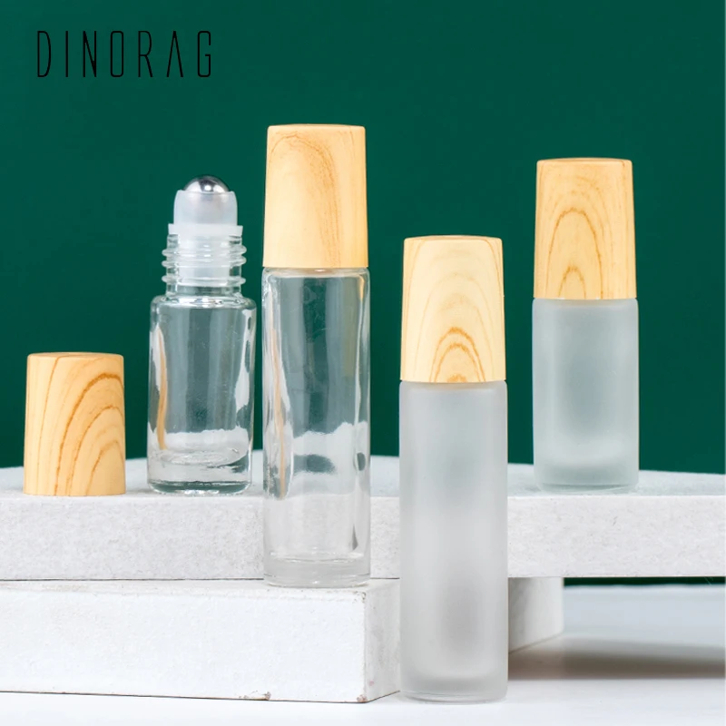 

6 шт., прозрачные Бутылочки для эфирных масел, 5/10 мл