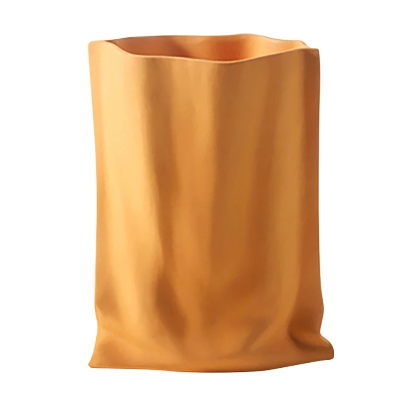 

Современная креативная сумка, Керамическая мини-сумка для ВАЗ, декоративная сухая искусственная ваза для цветов, украшение для дома, настол...