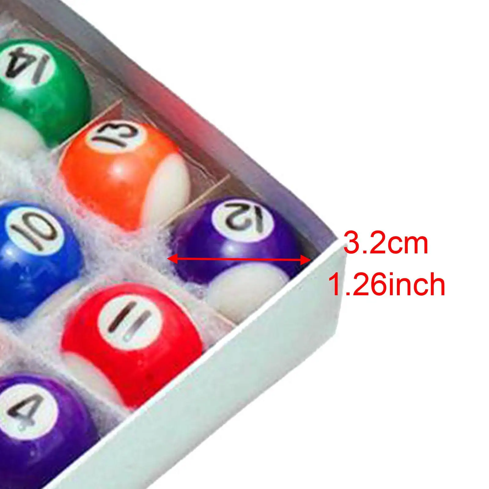 16x мини бильярдные шары маленький бильярдный стол аксессуары для спорта отдыха