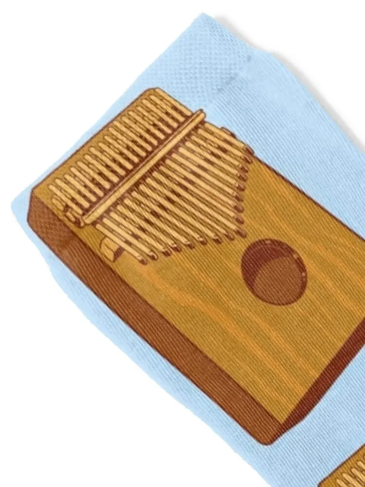 Kalimba Mbira носки яркие Подвязки для тренажерного зала рождественские подарки