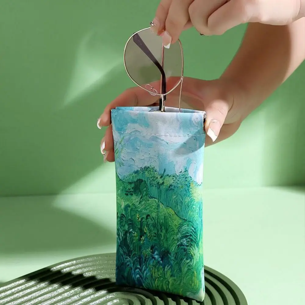 Футляр для очков женский из ПУ кожи портативный утолщенный чехол солнцезащитных